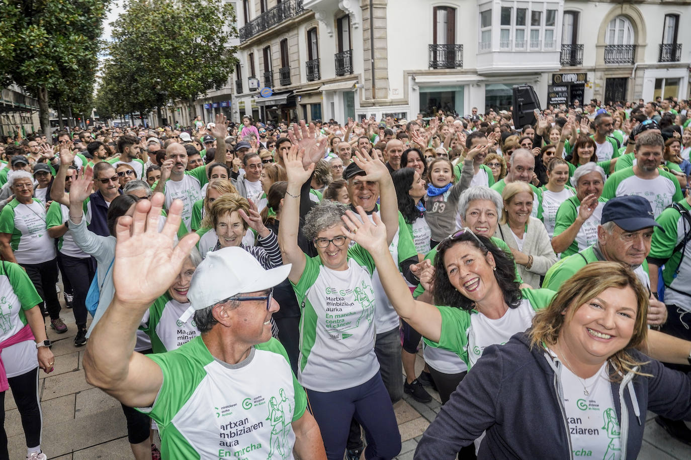 La marcha contra el cáncer, en imágenes