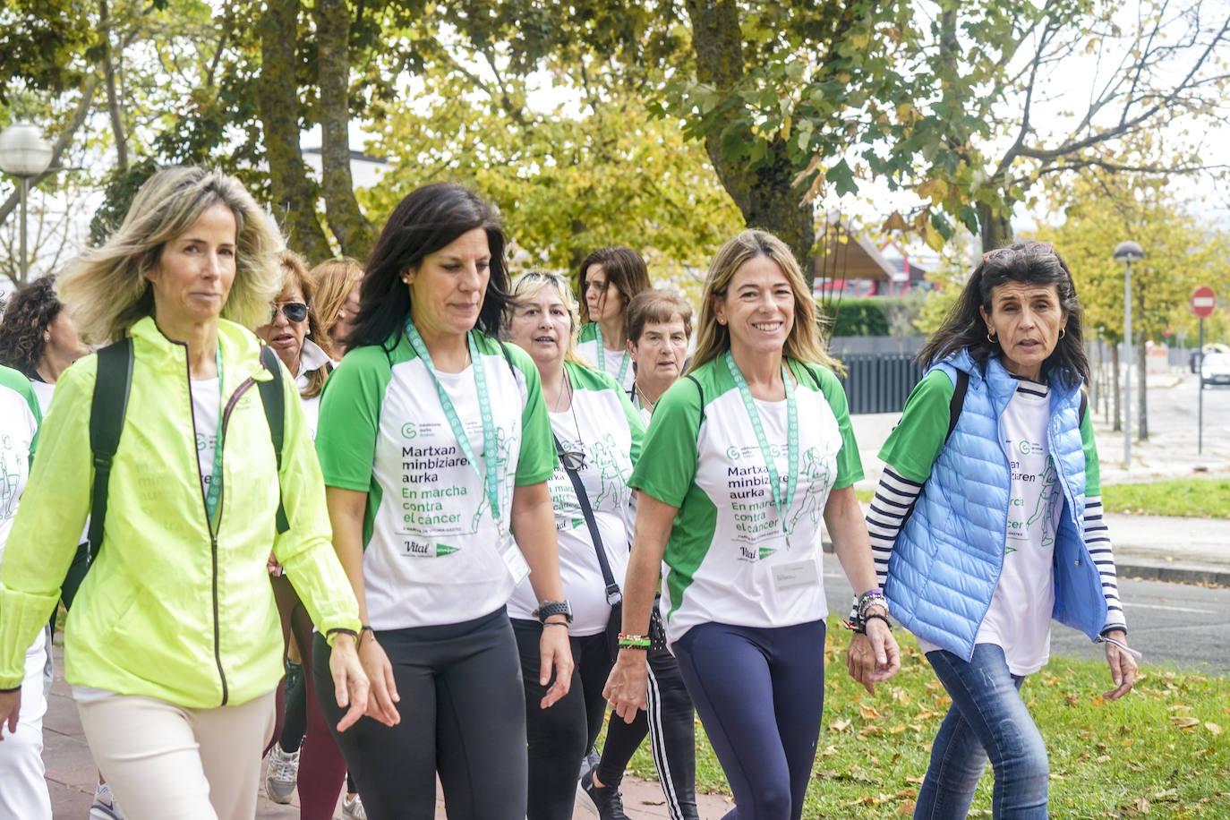 La marcha contra el cáncer, en imágenes