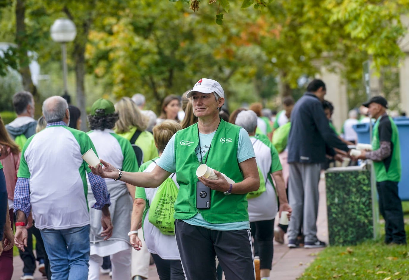 La marcha contra el cáncer, en imágenes