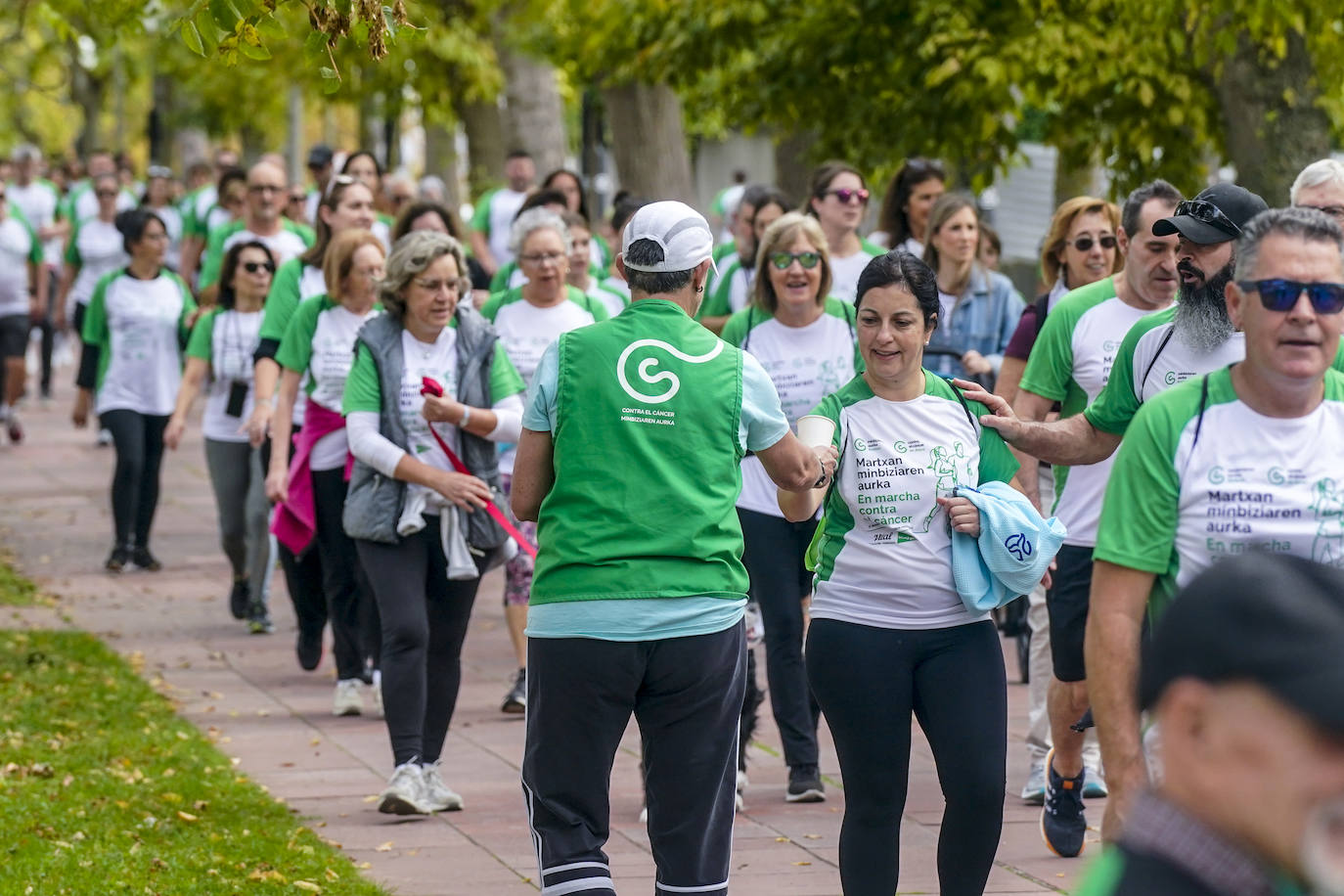 La marcha contra el cáncer, en imágenes