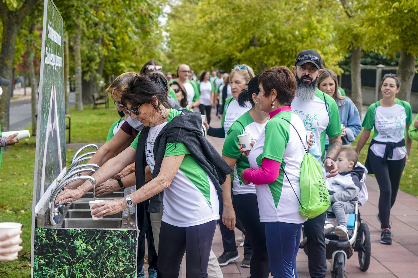 La marcha contra el cáncer, en imágenes