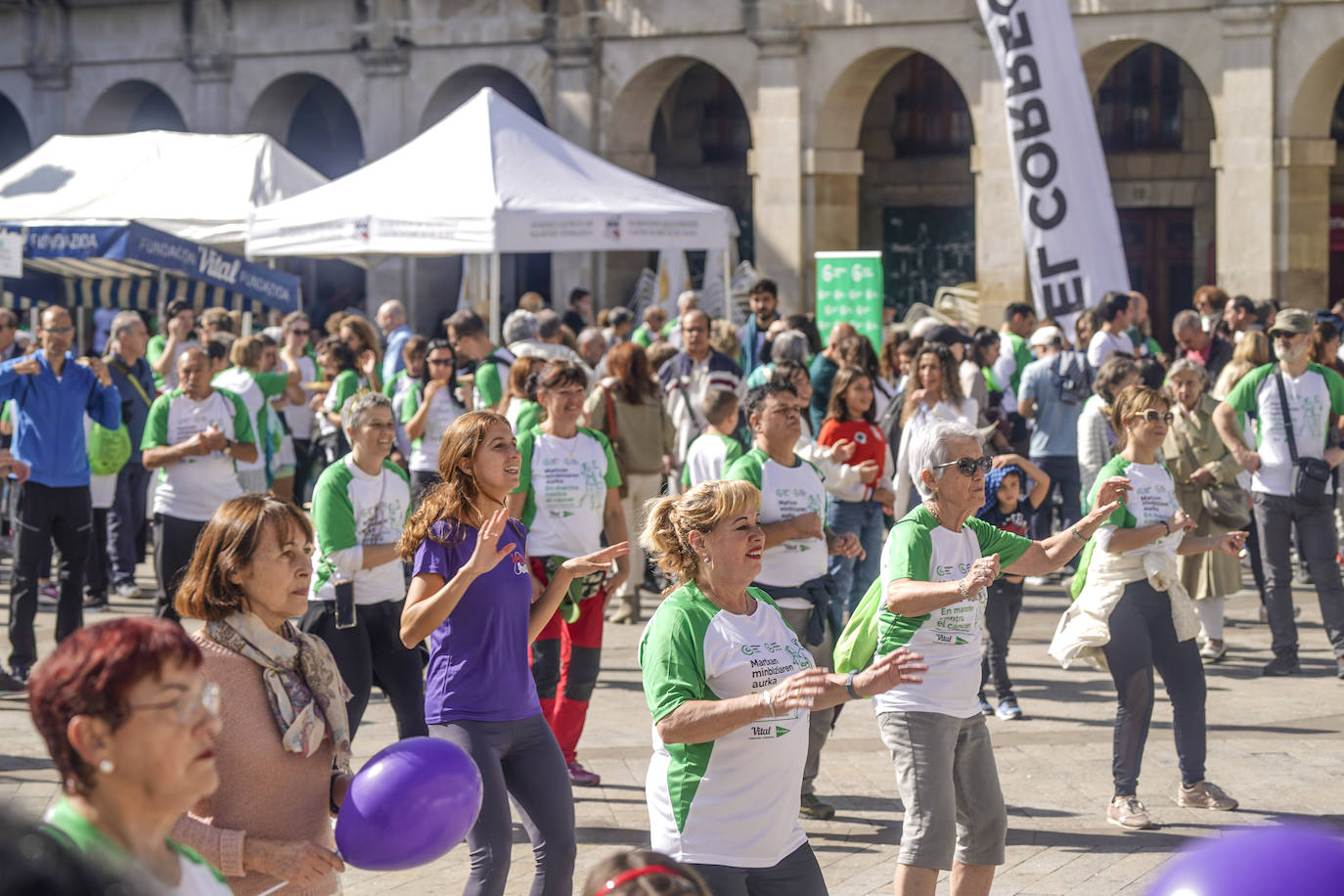 La marcha contra el cáncer, en imágenes