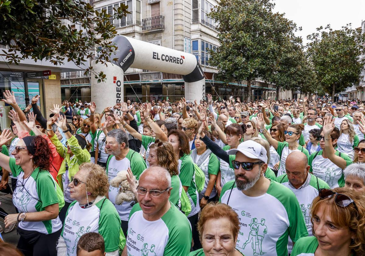 La marcha contra el cáncer, en imágenes