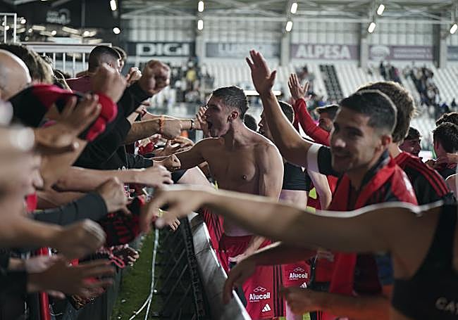 La alegría fue total tras el encuentro.