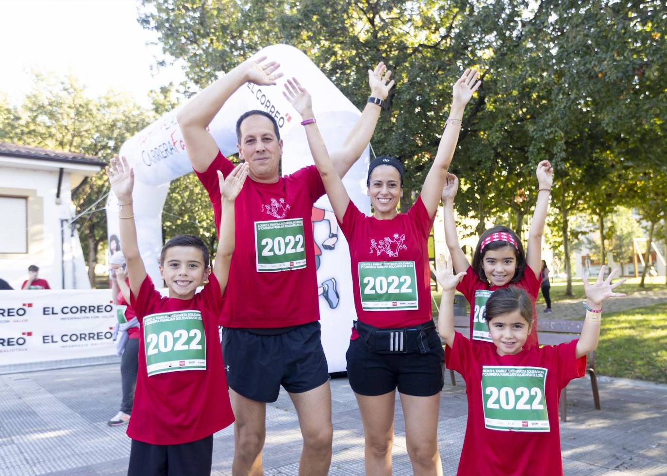 La Carrera Familiar Solidaria de Loiu en imágenes