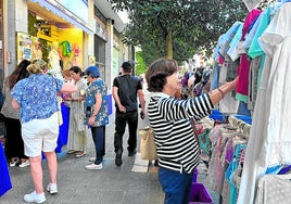 Las campañas para incentivar el comercio en Getxo incluyen desde bonos a jornadas de gangas con grandes descuentos