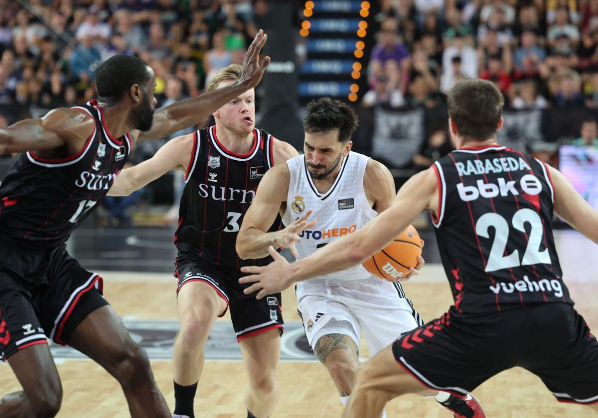 Campazzo está siendo el mejor jugador del Madrid en el flojo inicio de curso de los blancos.