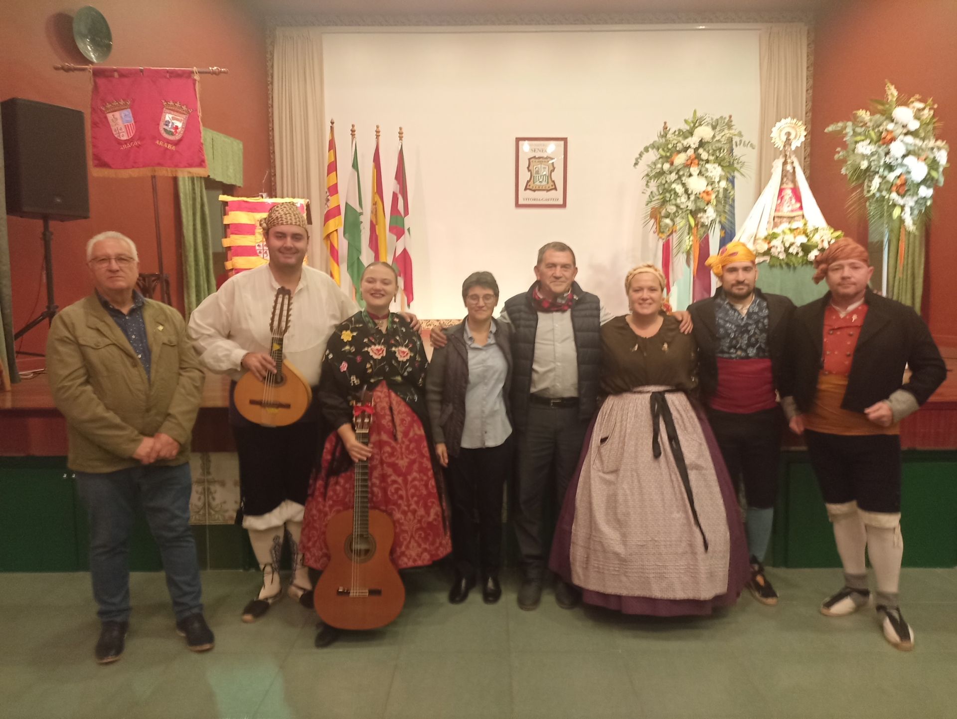 Ignacio Iglesias, David Cay, Jara Campos, Iciar Ortiz de Urbina, José Ignacio de los Bueis, Mariángeles Blancas, Adrián Sancho y David Sánchez.