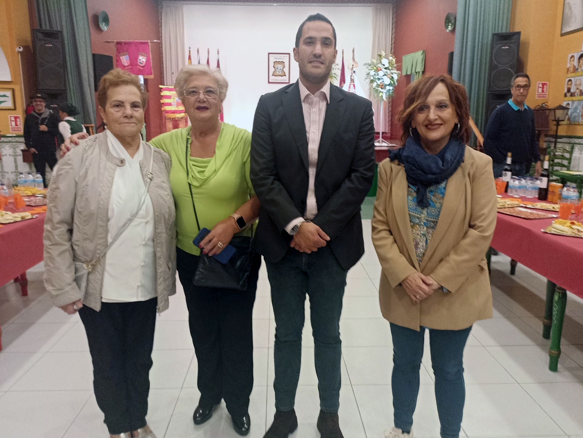 Josefa Flores, Sonsoles Bárcena, Borja Rodríguez y Julia Liberal.