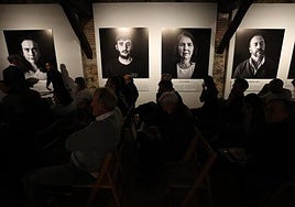 Fotografías de la exposición en el Museo de Arte Sacro de Bilbao el pasado 2023
