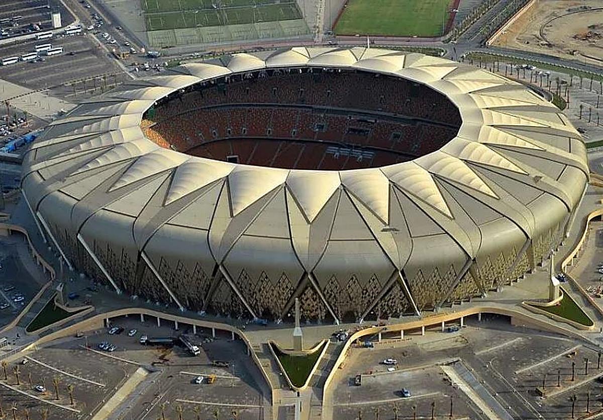 Así es el estadio King Abdullah, la «joya» de Yeda en la que el Athletic disputará la Supercopa
