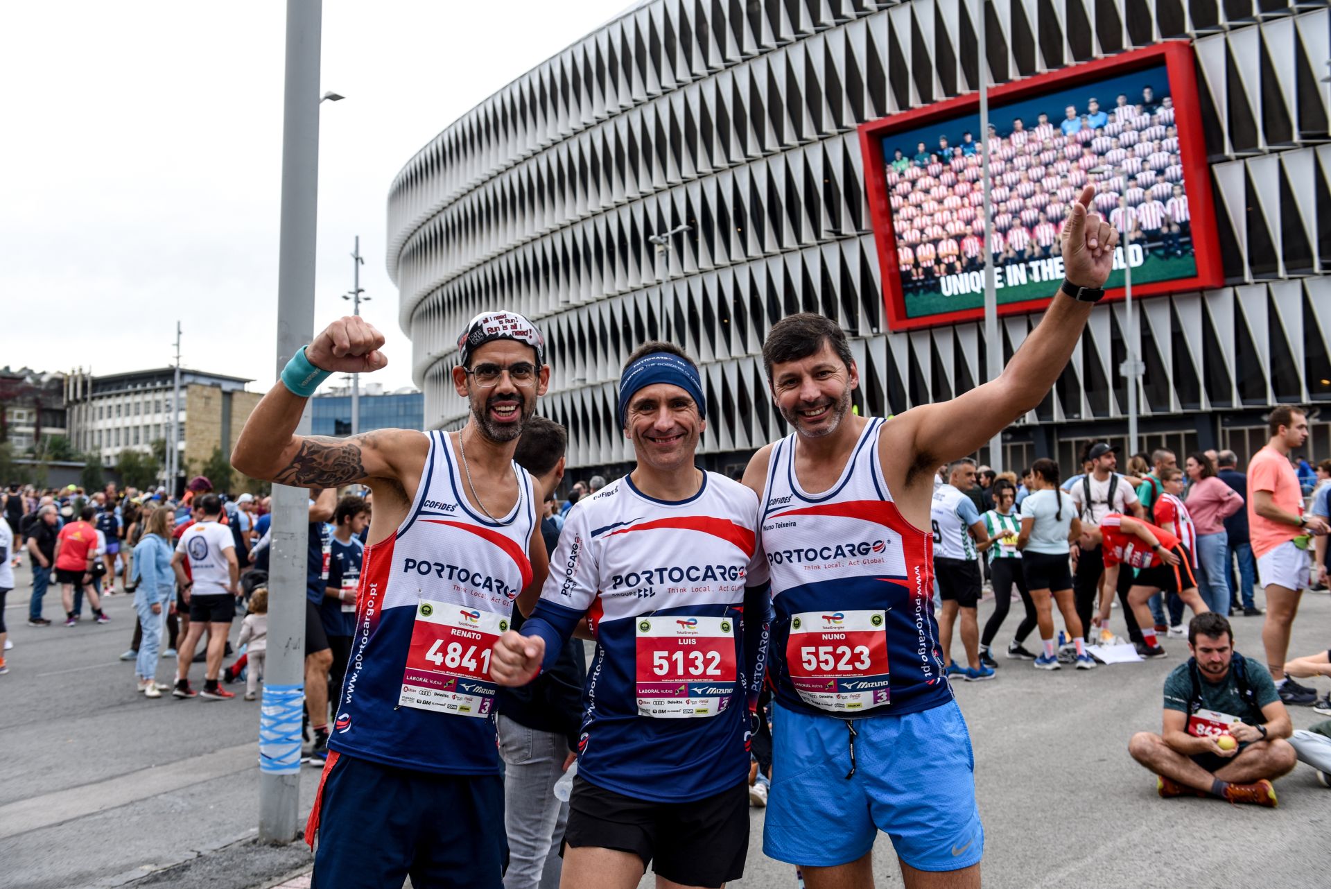 Las mejores imágenes del la Bilbao Night Maraton