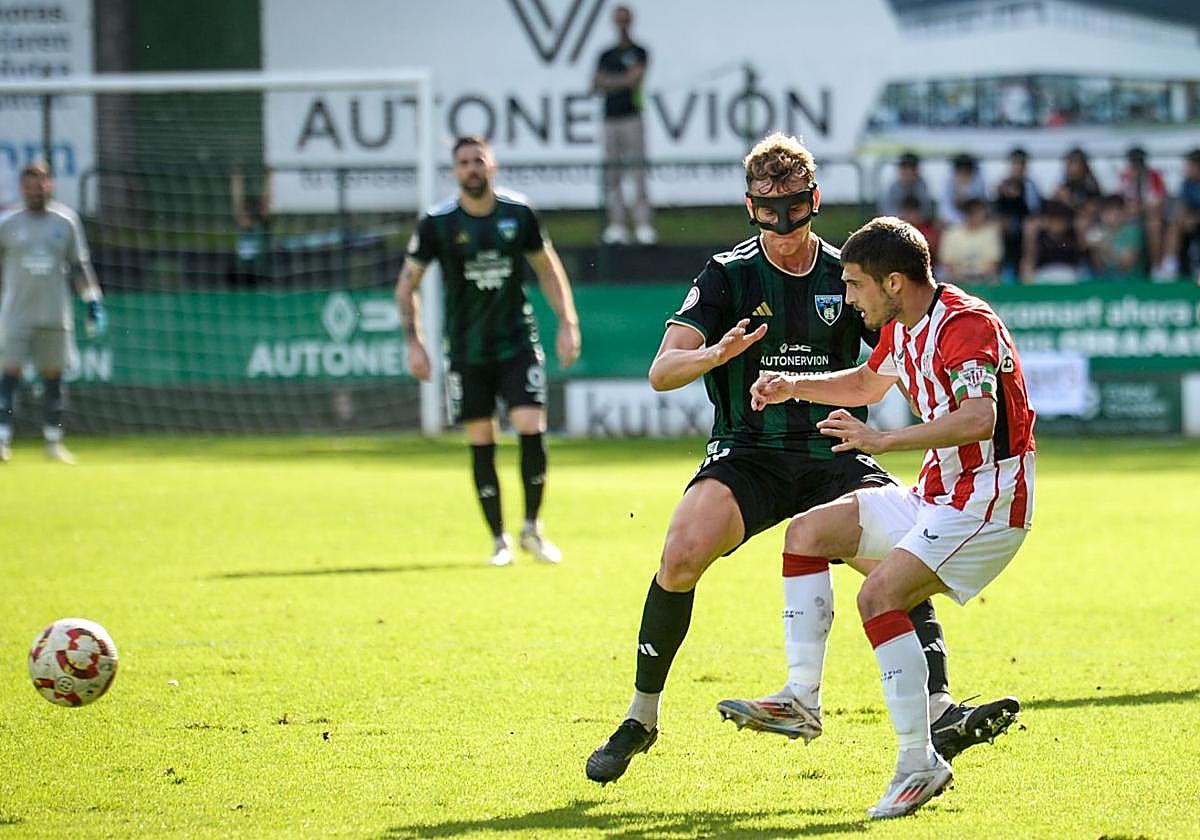Peio Canales decide el derbi ante el Sestao River