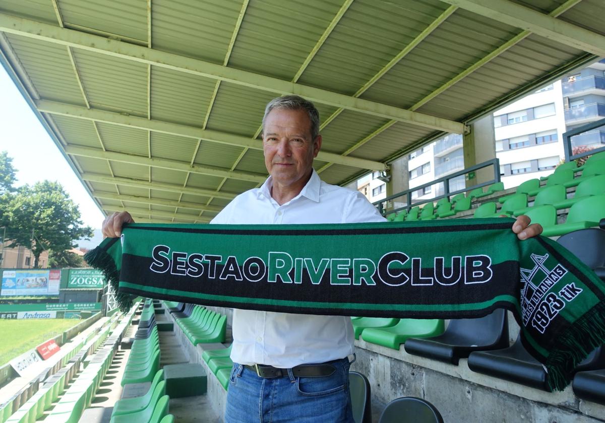 Ángel Viadero habló sobre la preocupación que genera la mala racha de resultados del Sestao River.