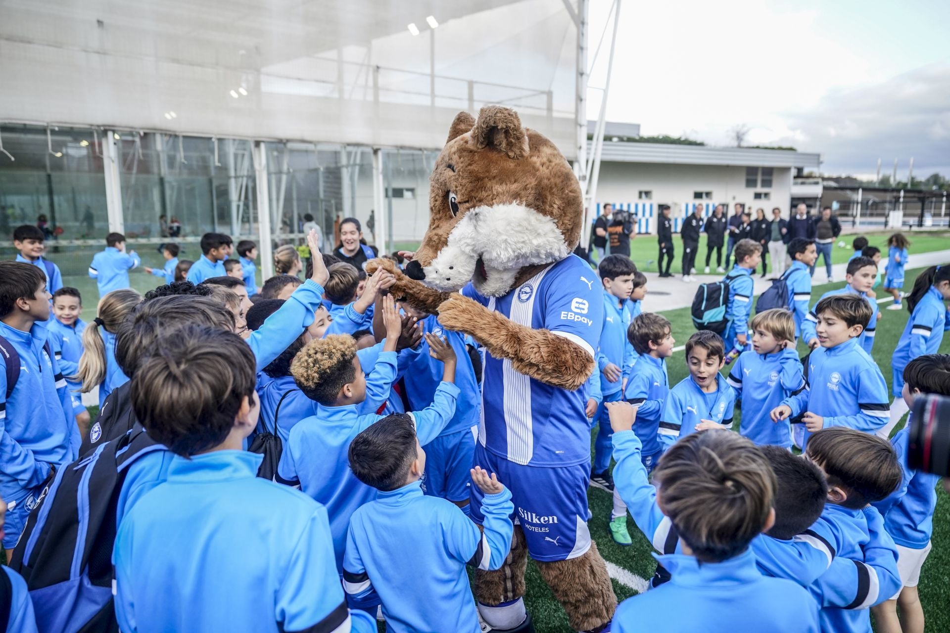 Todas las fotos del entrenamiento de la Escuela del Alavés