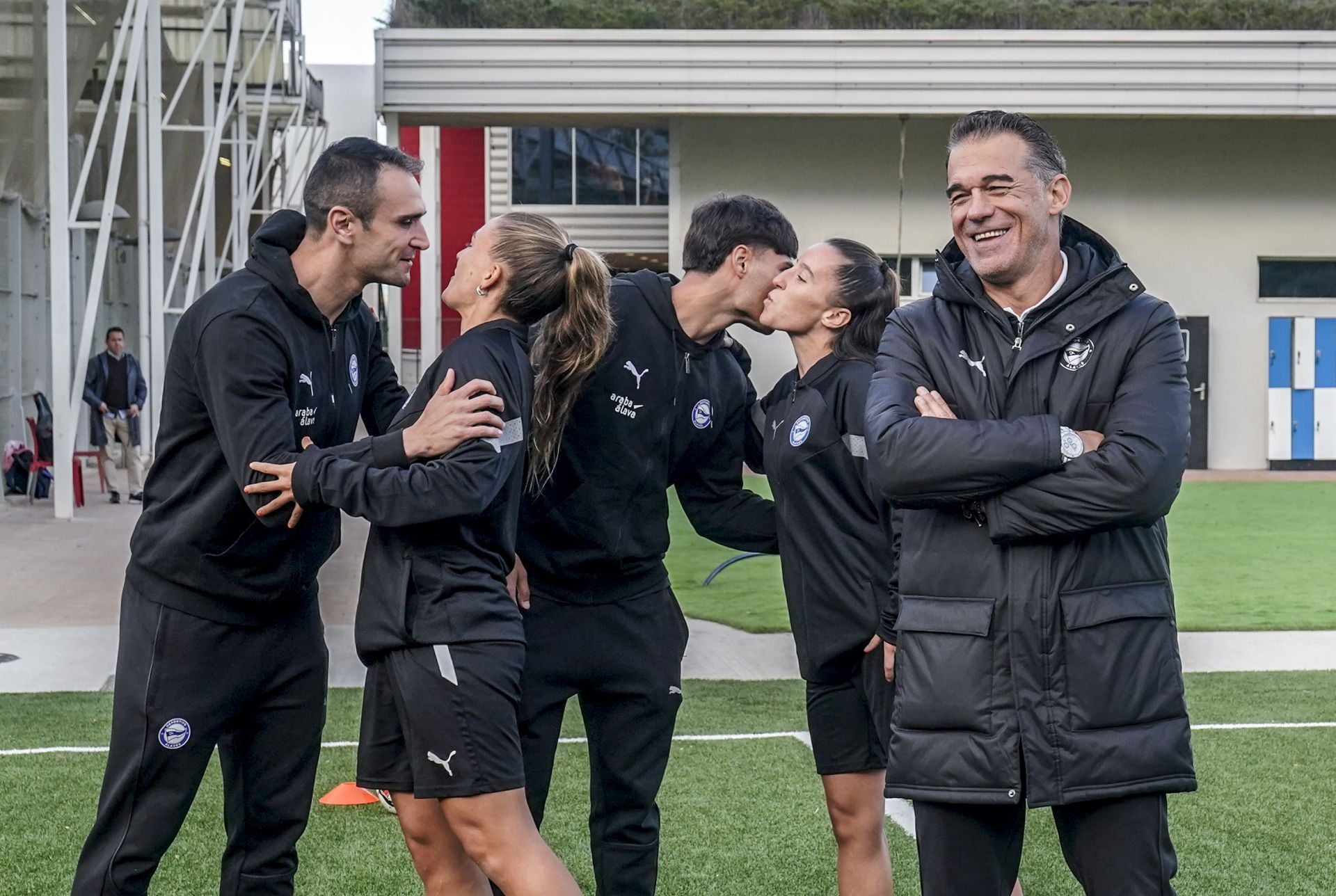 Todas las fotos del entrenamiento de la Escuela del Alavés