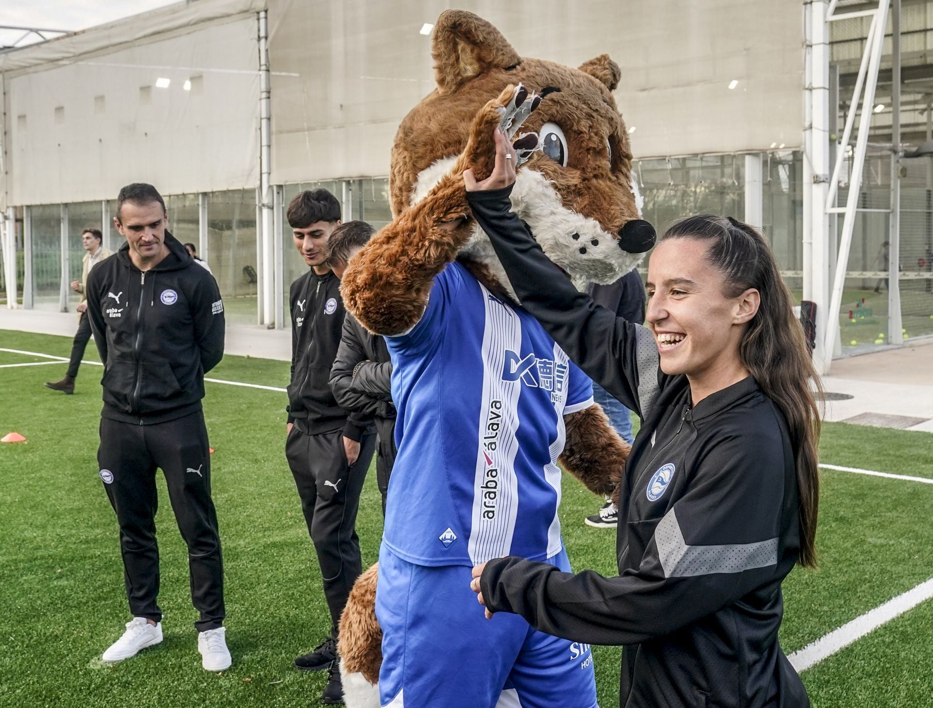 Todas las fotos del entrenamiento de la Escuela del Alavés