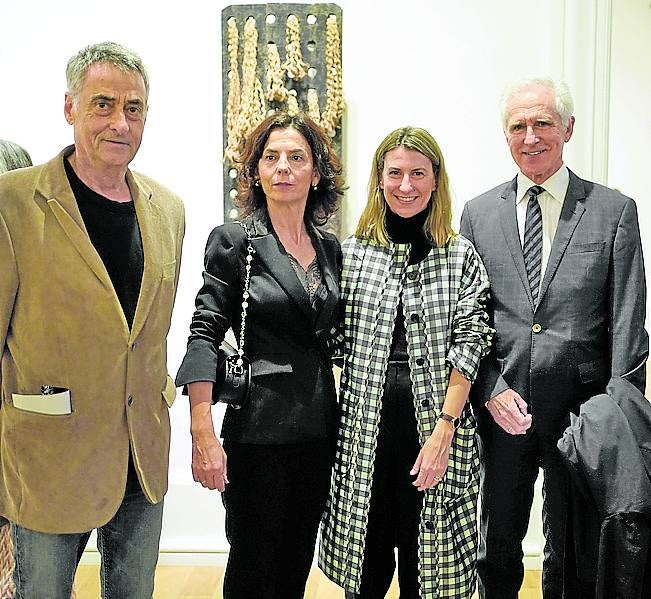 Xabier Goenaga, Josune Begiristain, Carmen Huerta y Juan Ignacio Vidarte.