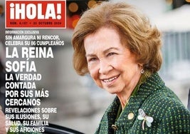 Portada de la revista ¡Hola!