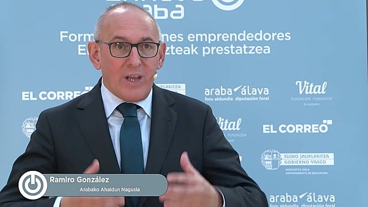 Ramiro González, diputado genetal de Álava