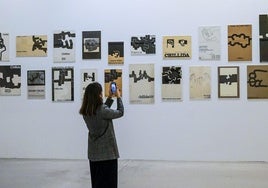 Los carteles más icónicos de Chillida en el Artium