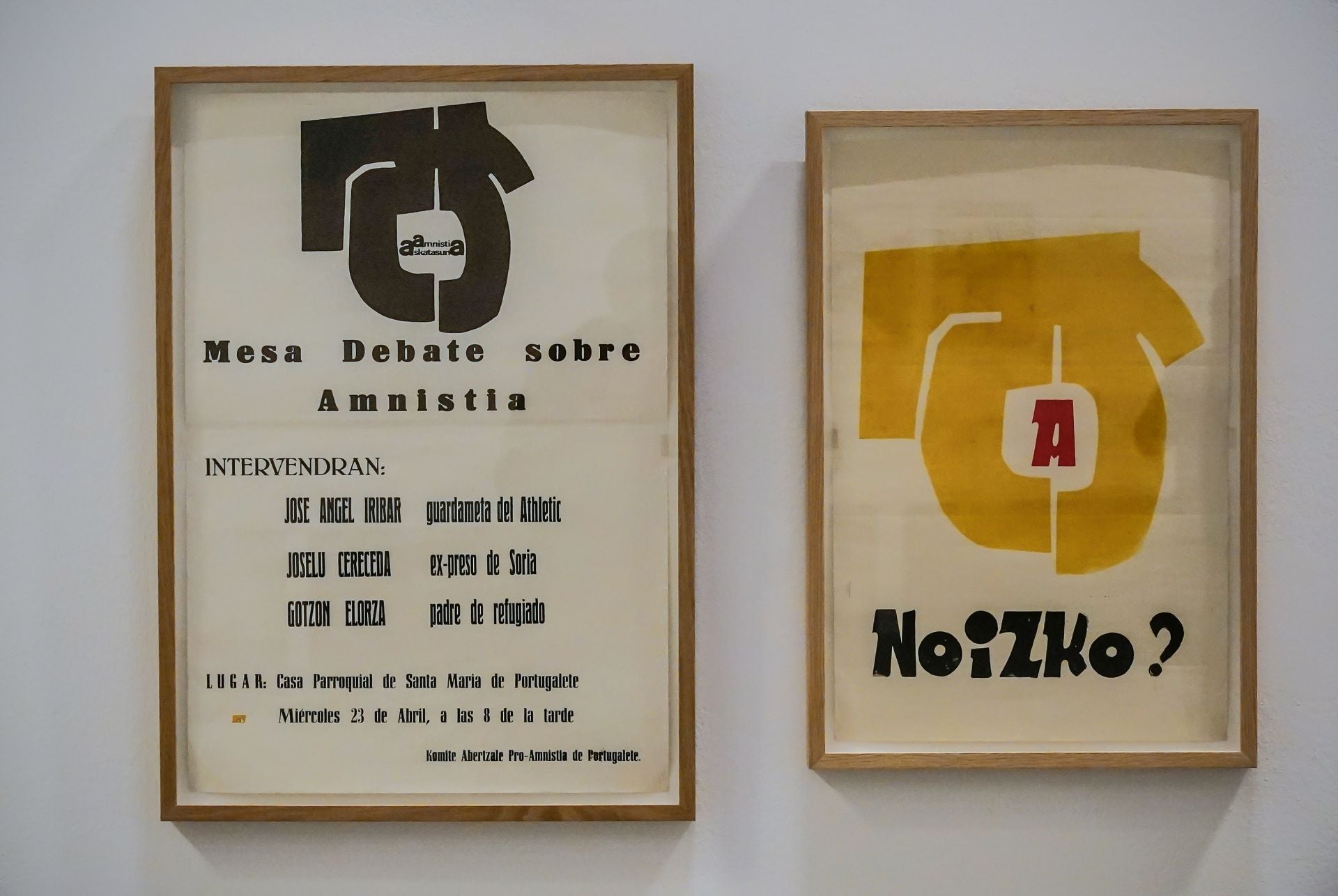 Los carteles más icónicos de Chillida en el Artium