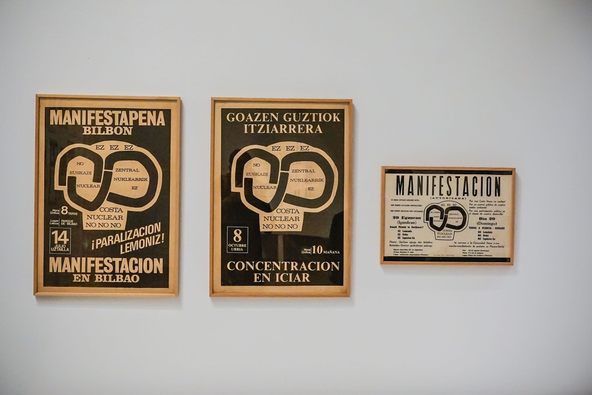 Los carteles más icónicos de Chillida en el Artium