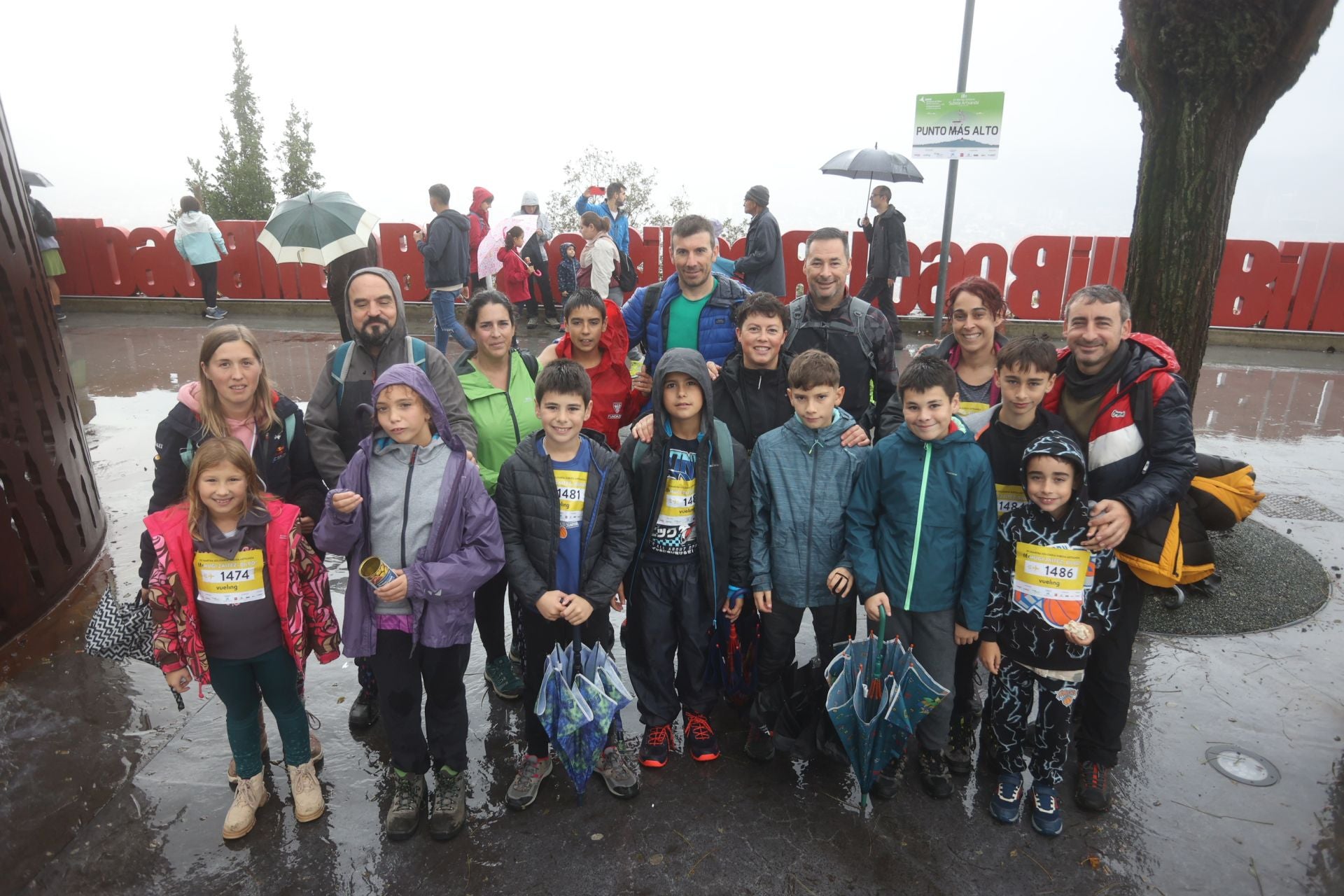 La subida a Artxanda, en imágenes