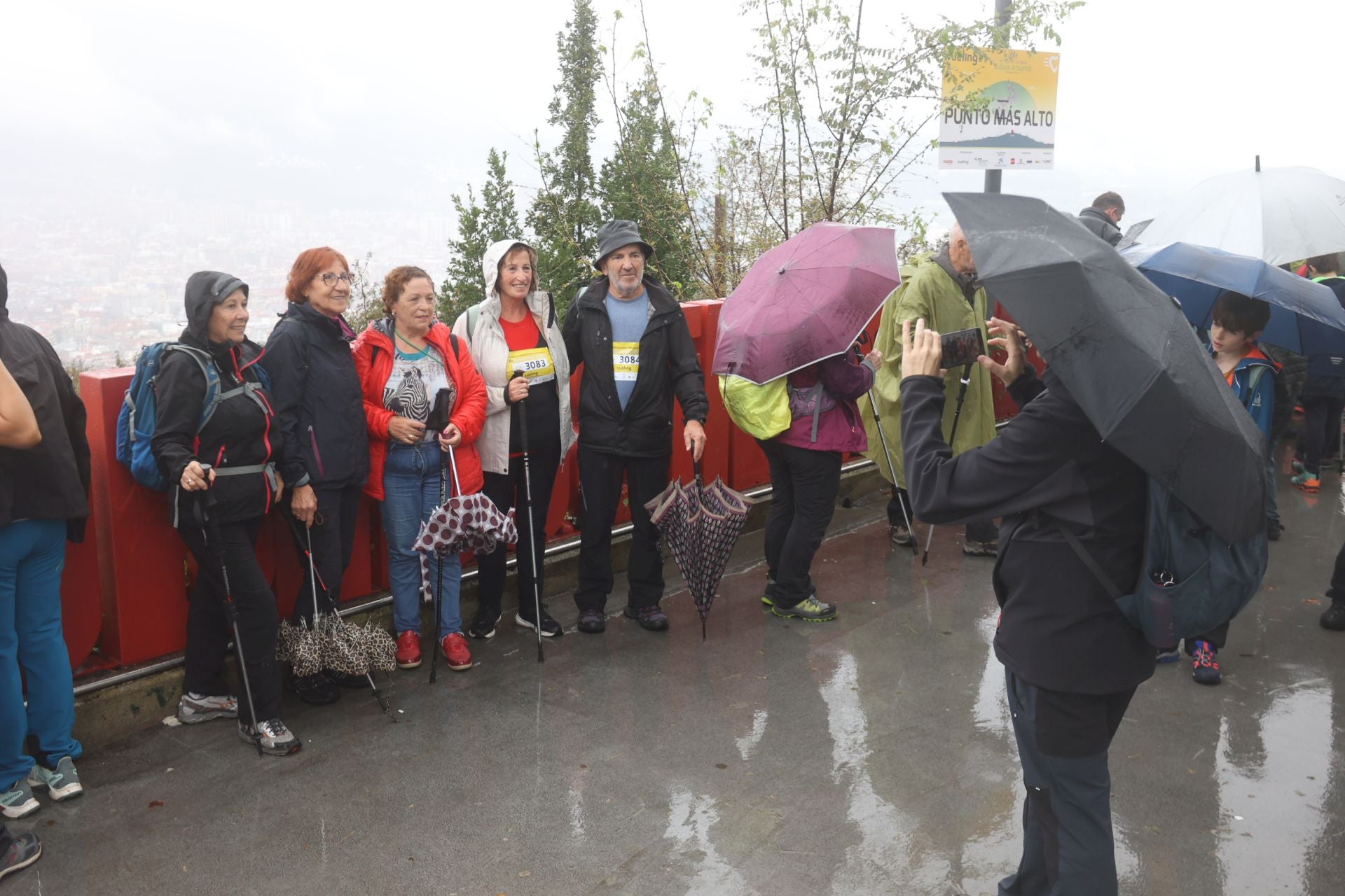 La subida a Artxanda, en imágenes