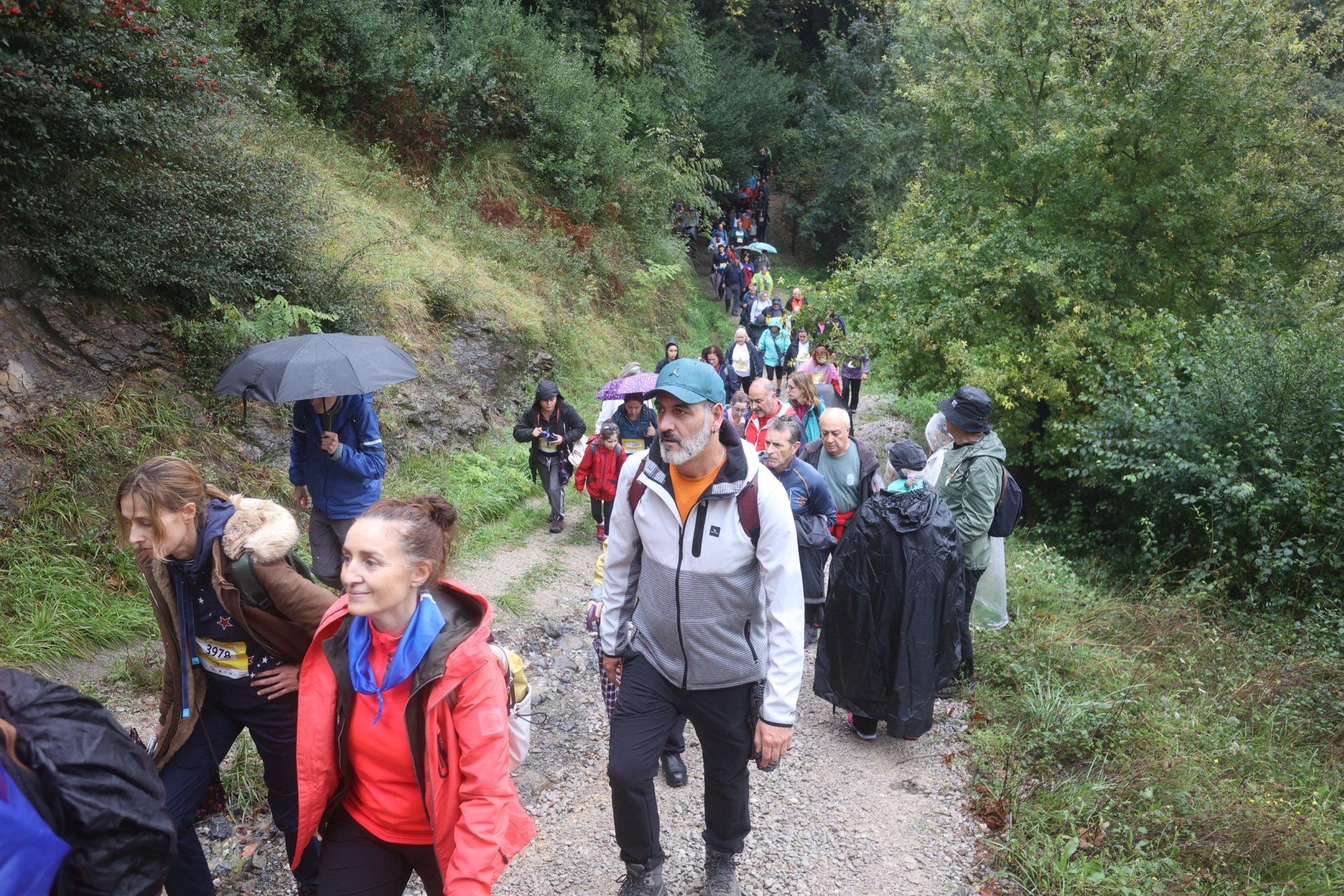 La subida a Artxanda, en imágenes