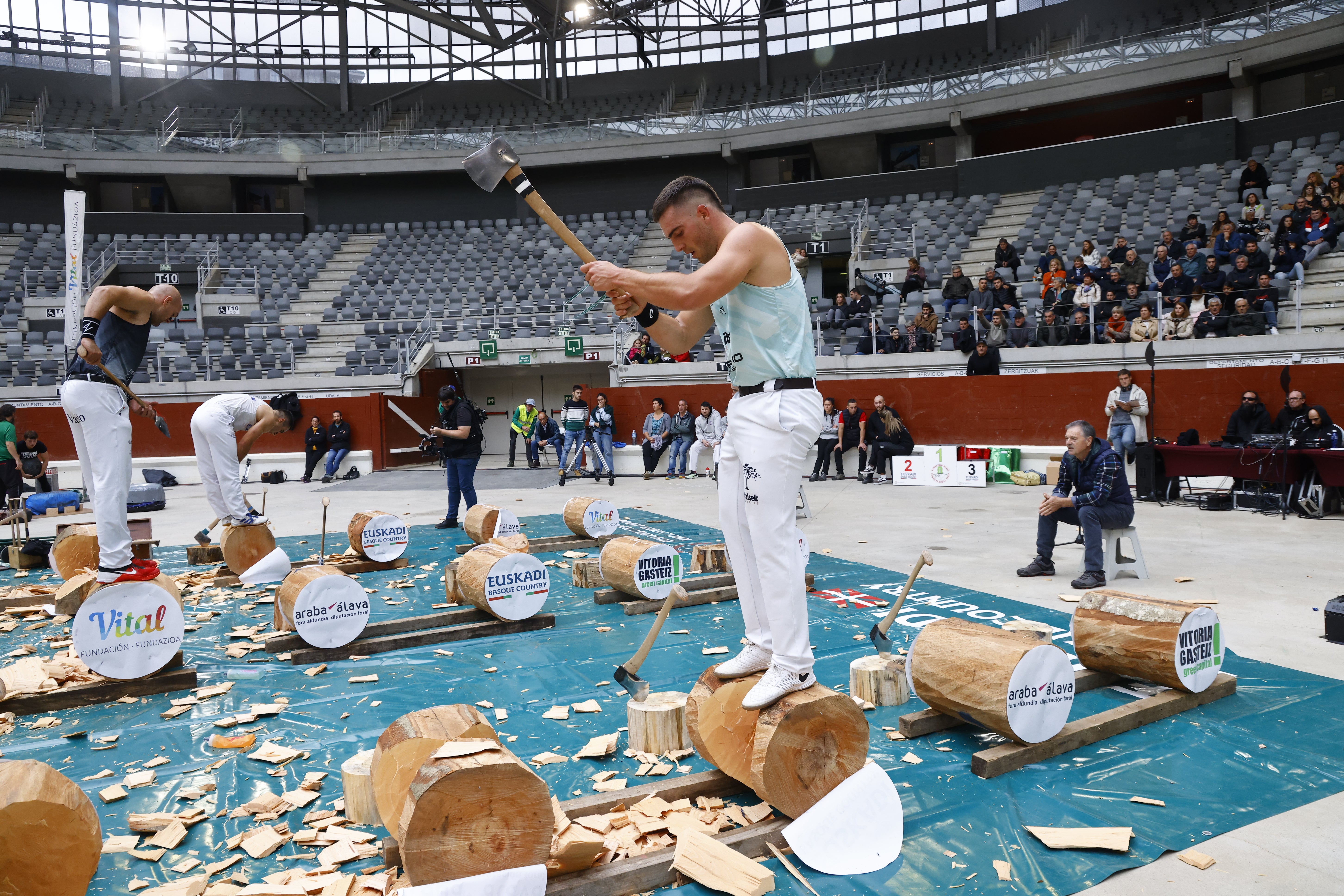 Iker Vicente no ha tenido rivales en el Campeonato de Euskadi.