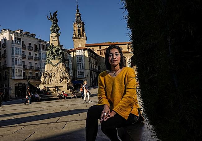 Fernanda aspira a asentarse en Vitoria con el curso de Logística.
