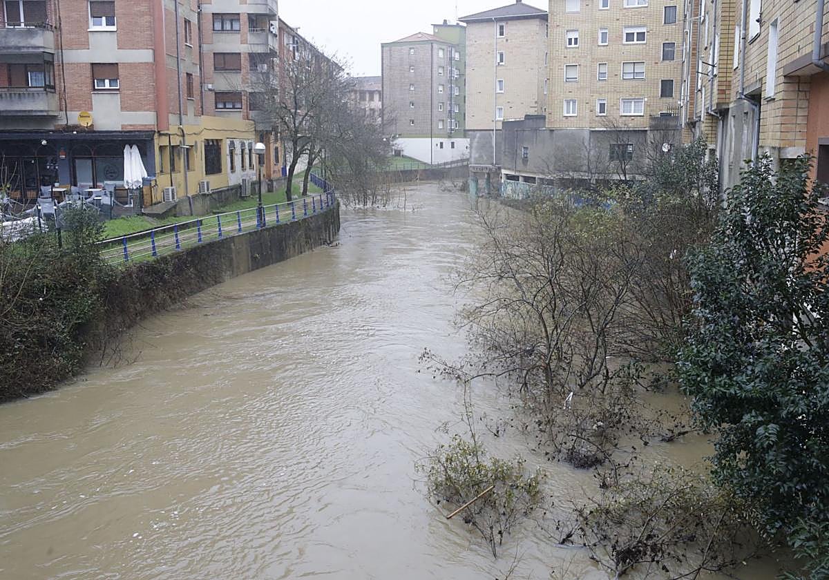 Imagen del río Butrón.