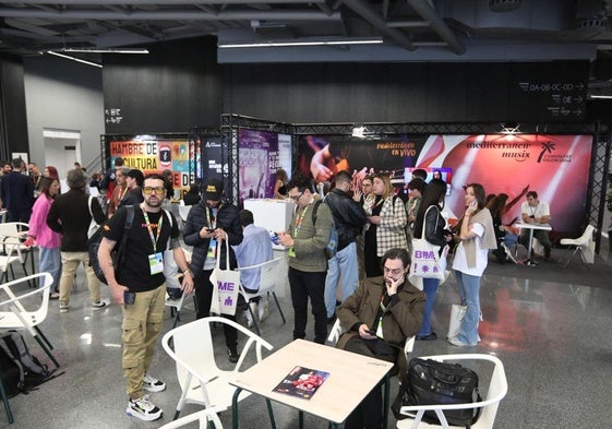 Participantes en el BIME Pro del pasado año, en una de las salas del Palacio Euskalduna, epicentro del evento.