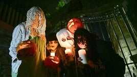 Los disfraces y las calabazas serán protagonistas durante la 'Noche de las ánimas'.