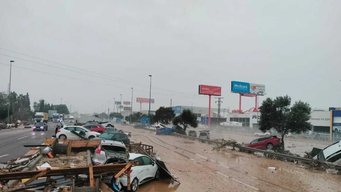 Las catastróficas imágenes que deja la DANA de Valencia