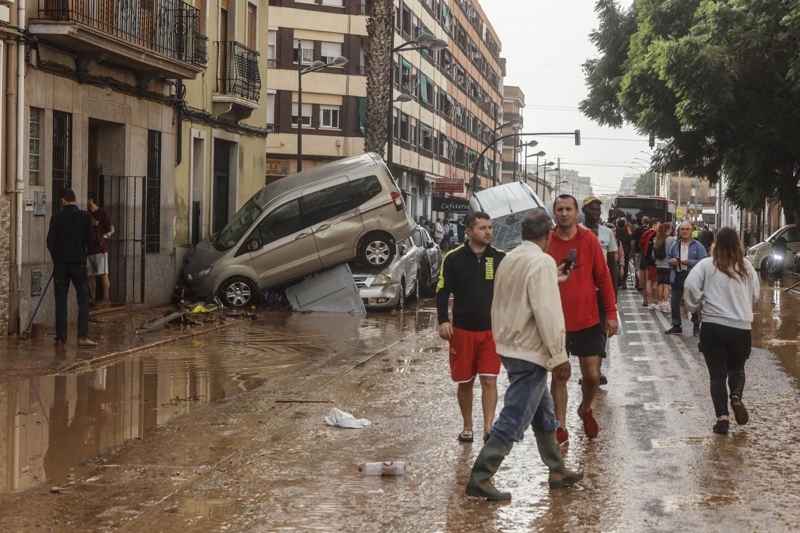 Las catastróficas imágenes que deja la DANA de Valencia