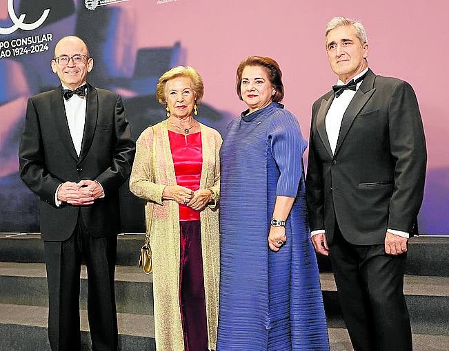 Javier Font, Carmen Canales, Carmen Diez del Sel y Julio San Sebastián.