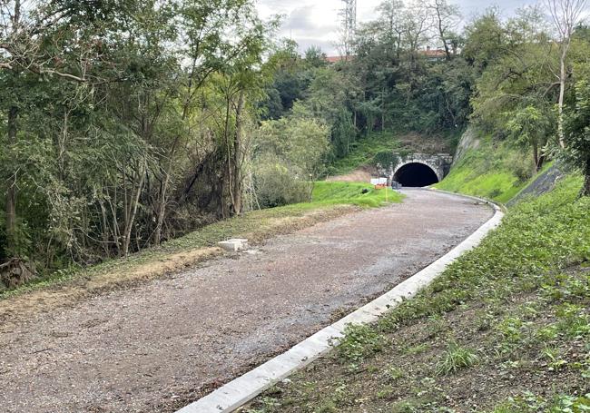 Vista reciente del túnel de El Boquete.