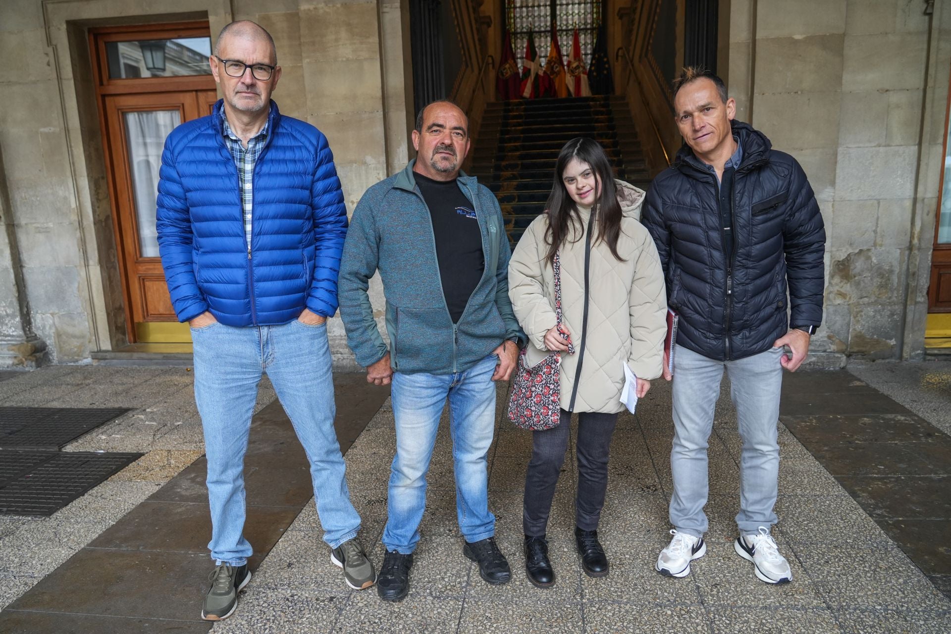 Marco Barcenilla, Esteban Martín, June Izuskitza y Asdrúbal Ramón. 