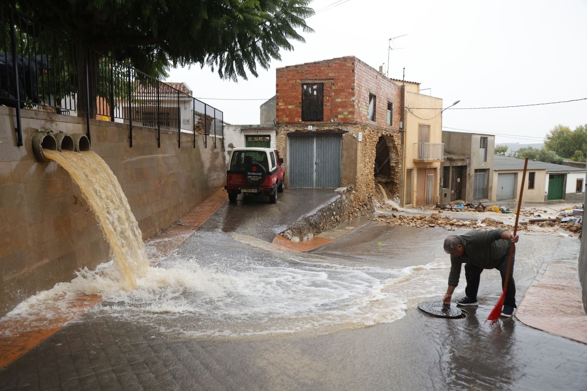 Las imágenes más impactantes de la DANA a su paso por Castellón