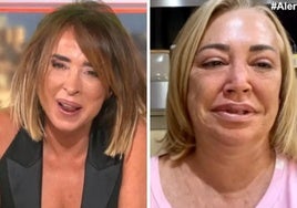 María Patiño y Belén Esteban, a lágrima viva en 'Ni que fuéramos' tras ayudar a afectados por la DANA