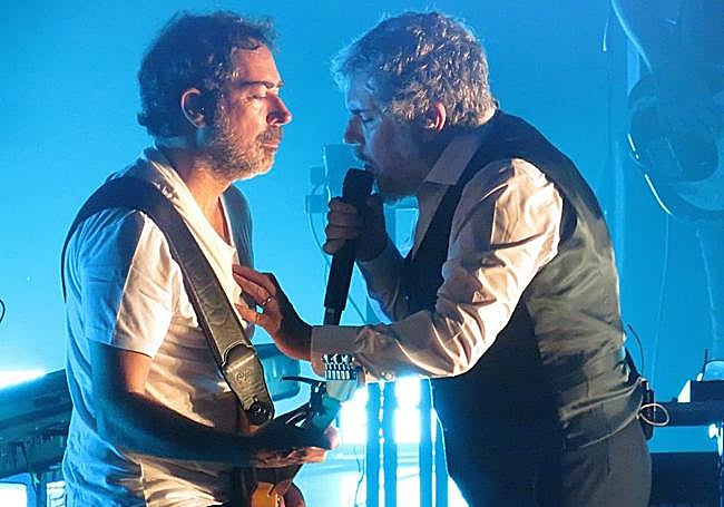 Los hermanos Amaro e Iván Ferreiro