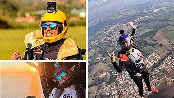 Muere la paracaidista Carolina Muñoz a los 40 años durante un salto por un doble fallo en su mochila