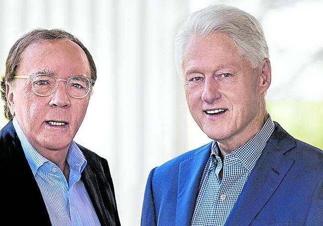 Bill Clinton y James Patterson han mantenido una fructífera relación literaria.