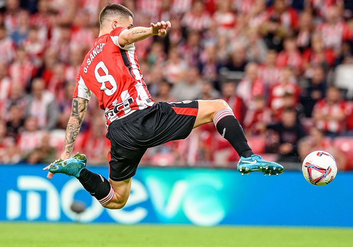 Sancet disfrutó de varias ocasiones claras contra el Betis.