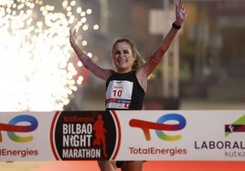 El gran gesto de Verdeliss con Valencia en su participación en la maratón de Nueva York