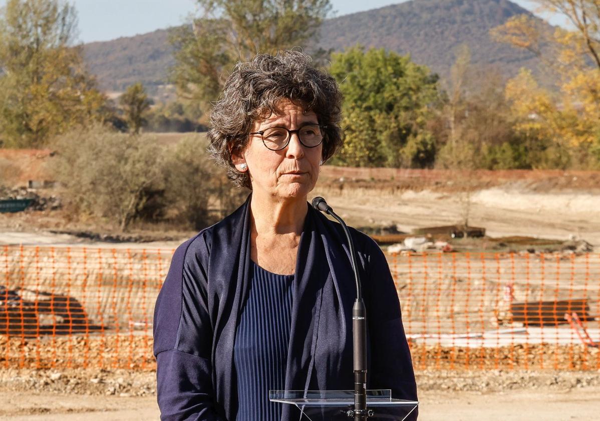 Ana Oregi, durante su etapa de concejala de Urbanismo.