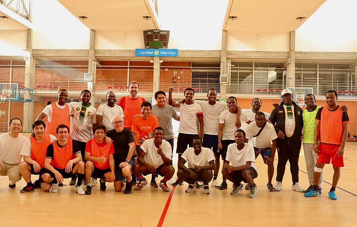 Algunos de los participantes en el torneo.