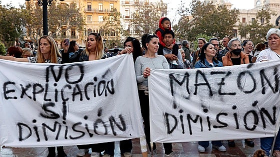 Valencia se vuelca contra Carlos Mazón por la gestión de la DANA